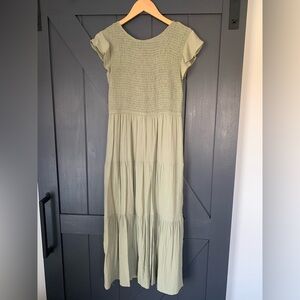 Sage Green Maxi Dress